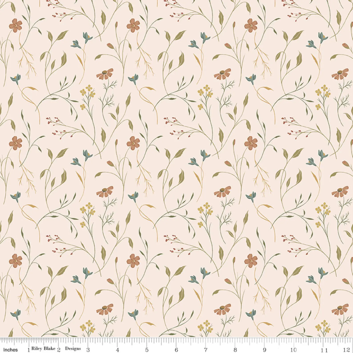 Threads of Grace | C16820 | Floral - Latte