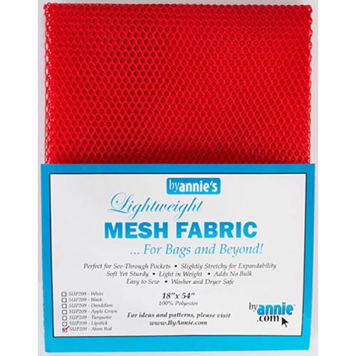 18" x 54" Lightweight Mesh Fabric - White