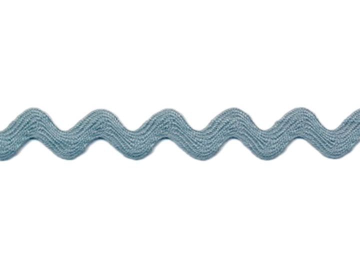 Medium Ric Rac, 1/2 inch - Dusty Blue