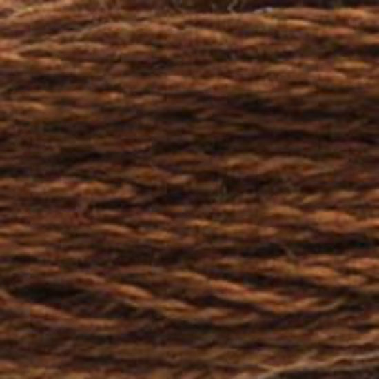 DMC-801 Dark Coffee Brown  6 Strand Floss
