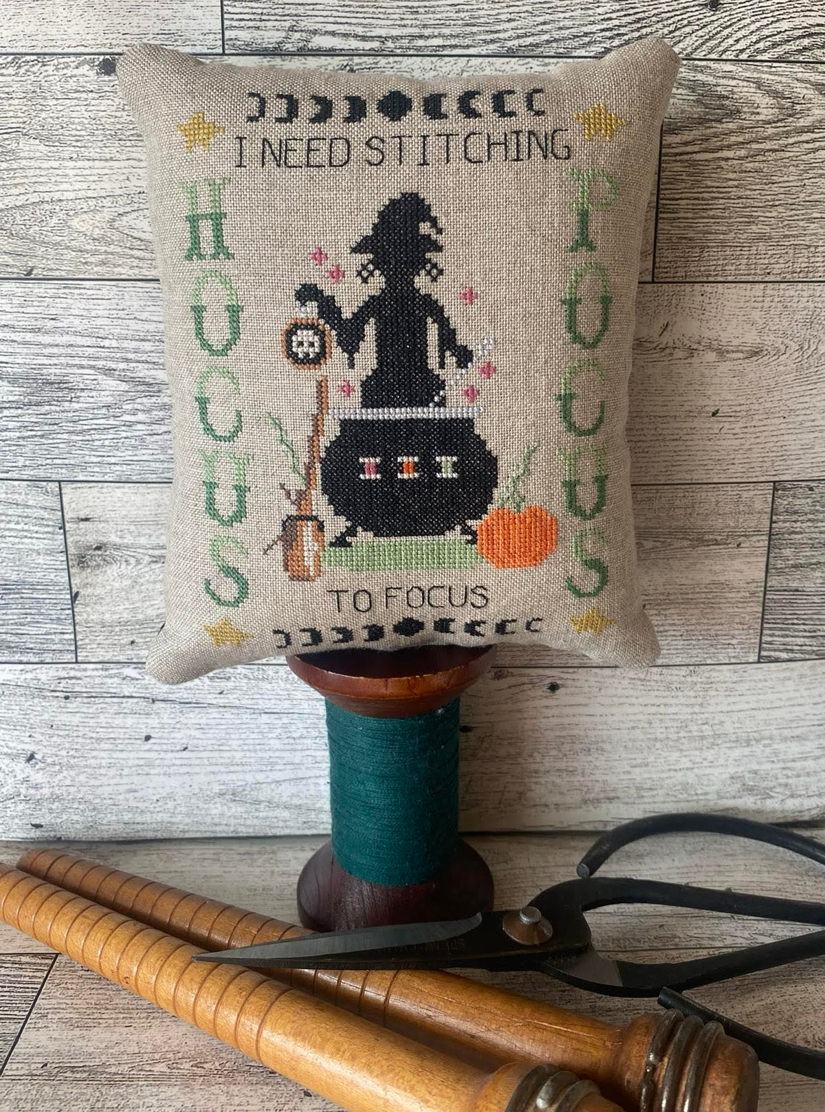 Pre-Order - Hocus Pocus Cross Stitch by Cricklewood Crossing - Paper Pattern