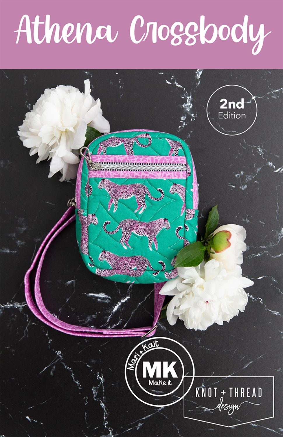 Athena Crossbody Quilt Pattern by Knot + Thread Designs - Paper Pattern