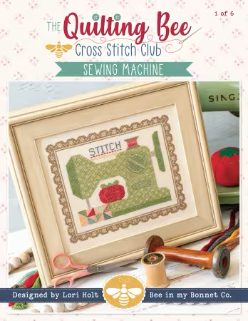 The Quilting Bee Cross Stitch by Lori Holt of Bee in my Bonnet - Paper Pattern