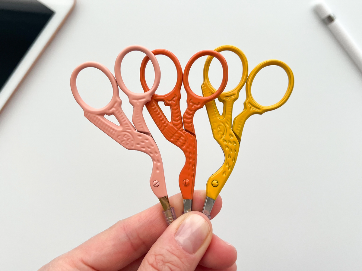 Small Sewing Stork Scissors