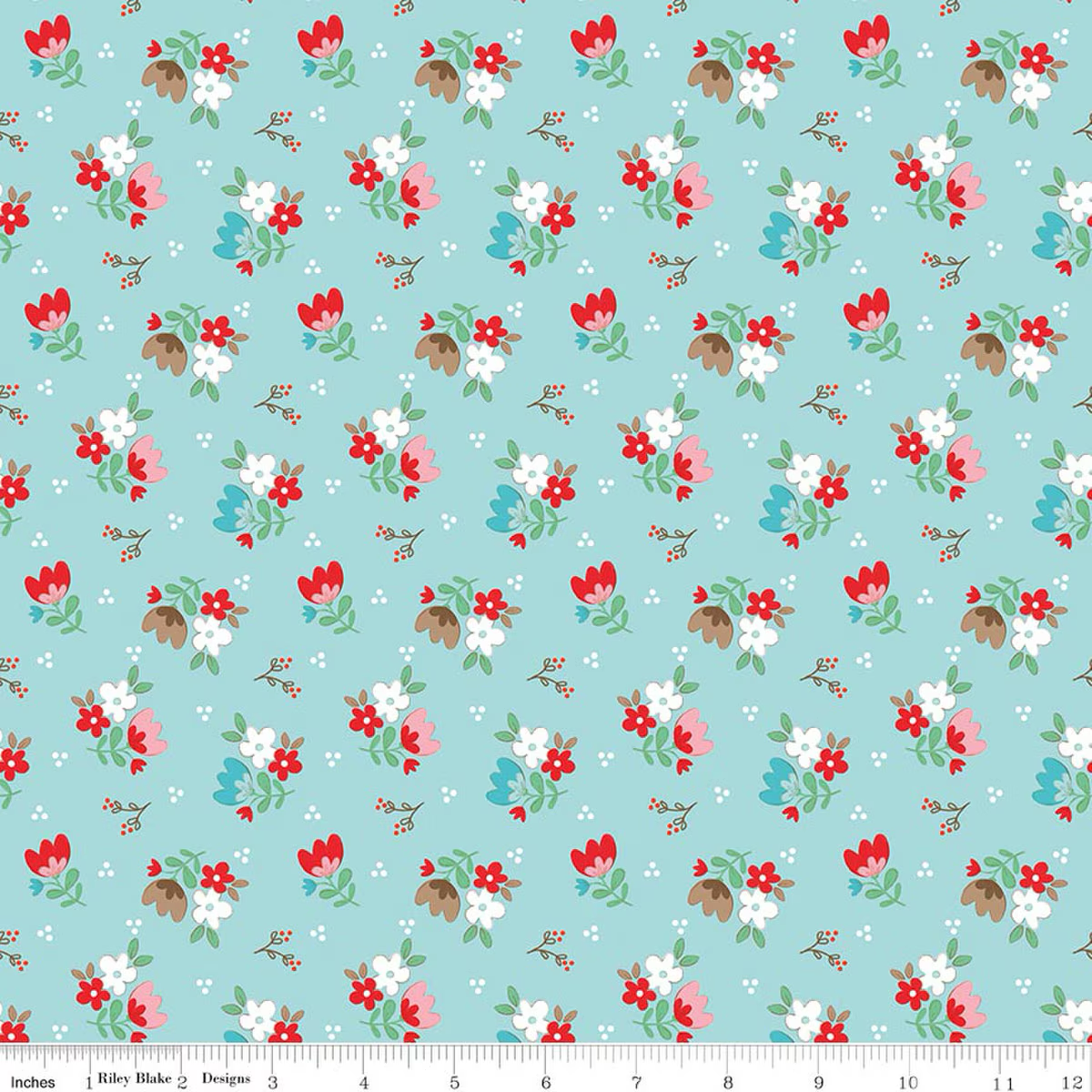 Whimsical Woodland | C17642 | Floral - Aqua