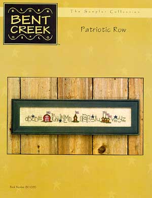 Patriotic Row Cross Stitch by Bent Creek - Paper Pattern