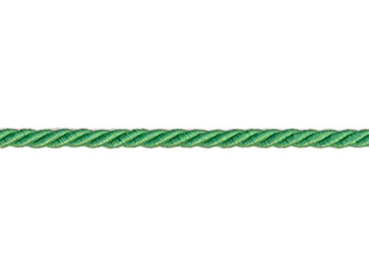 3 Ply Twist Cord, 1/8 inch - Emerald
