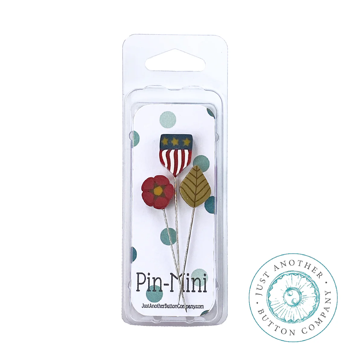 Pin-Mini: Liberty & Justice by Just Another Button Company