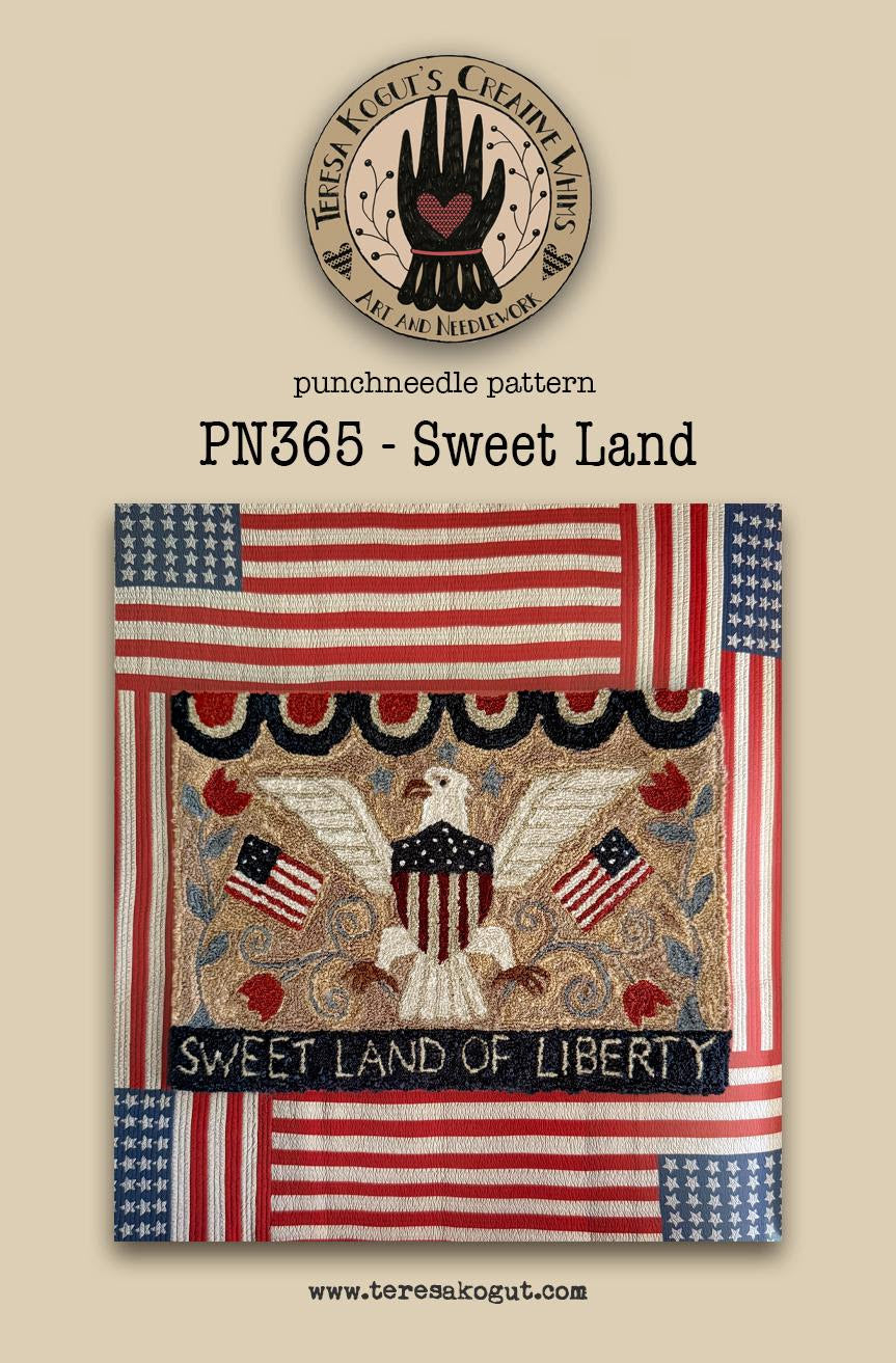 Sweet Land Punch Needle by Teresa Kogut - Paper Pattern
