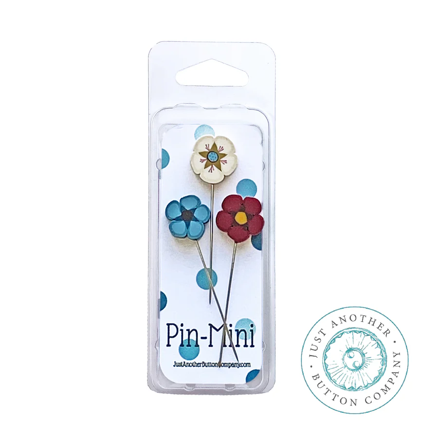 Pin-Mini: July in Bloom by Just Another Button Company