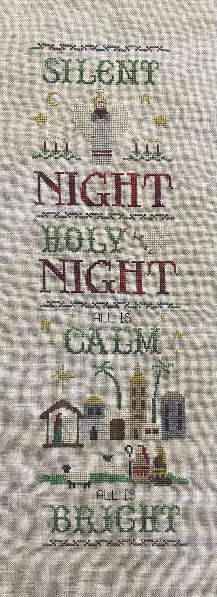 Pre-Order - Songs of Praise: Silent Night Cross Stitch by Cricklewood Crossing - Paper Pattern