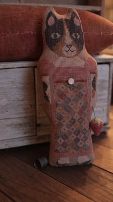 Animal Crackers Series: Clementine Cross Stitch by Stacy Nash Designs - Paper Pattern