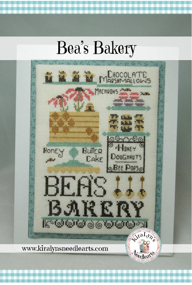 Bea's Bakery Cross Stitch by KiraLyn's Needlearts - Paper Pattern