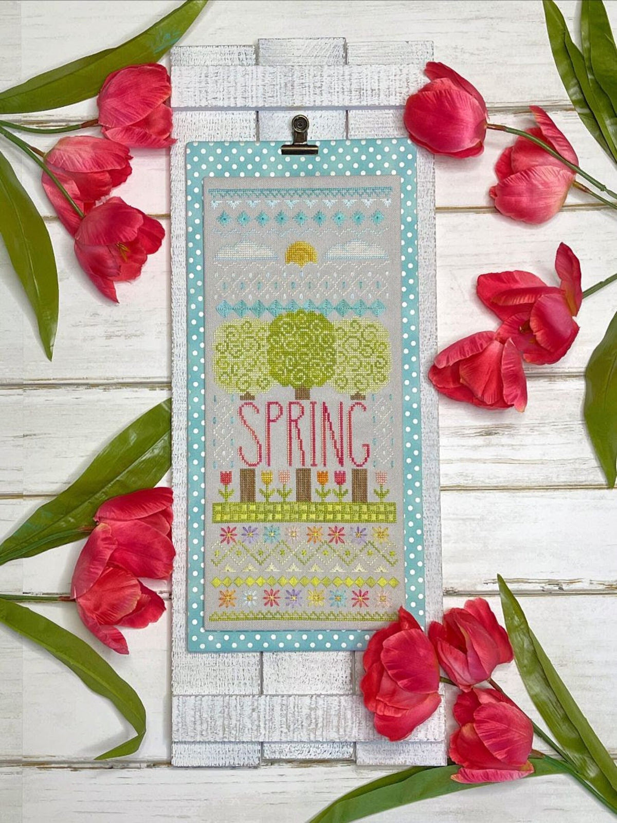 A Sampling of Spring by Little Stitch Girl - Paper Pattern