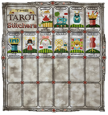 Tarot For Stitchers 5 Cross Stitch by Tiny Modernist - Paper Pattern