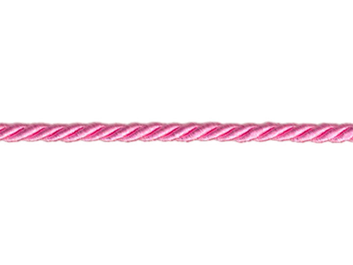 3 Ply Twist Cord, 1/8 inch - Pink