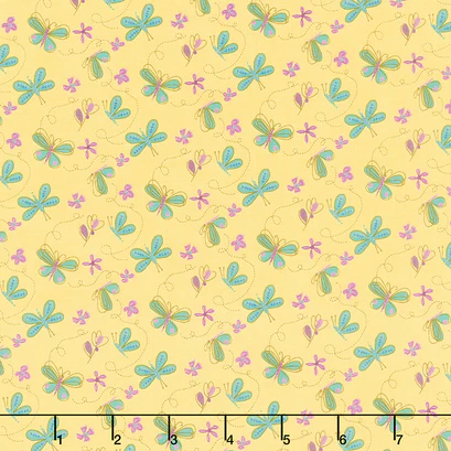 Hello Spring | C12961 | Butterflies - Yellow