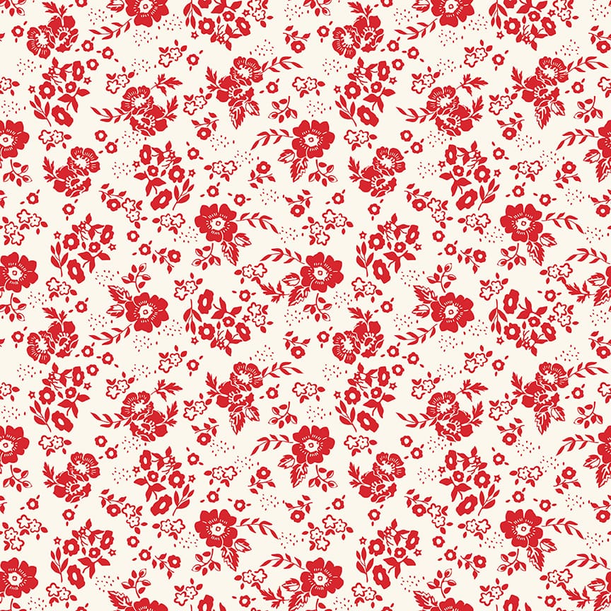 Freedom Garden | C15621 | Floral - White