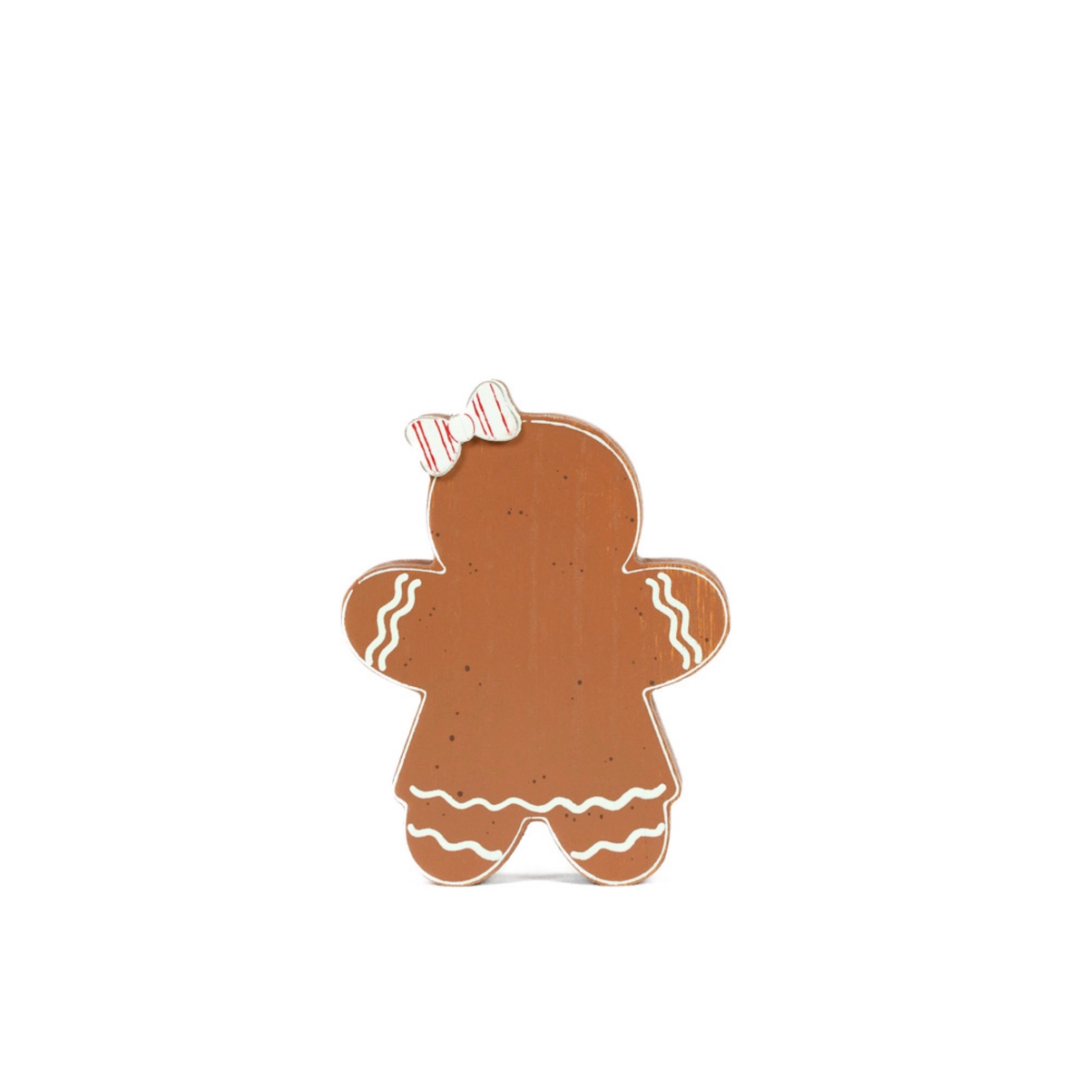Gingerbread Girl | 4x5x1 Chunky Wood Shape | 71355
