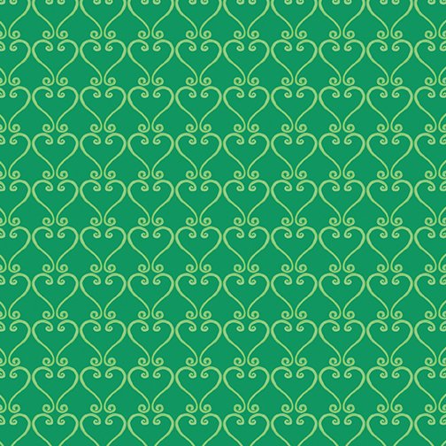 Lucky Gnomes  | 12667-43 | Trellis - Kelly Green