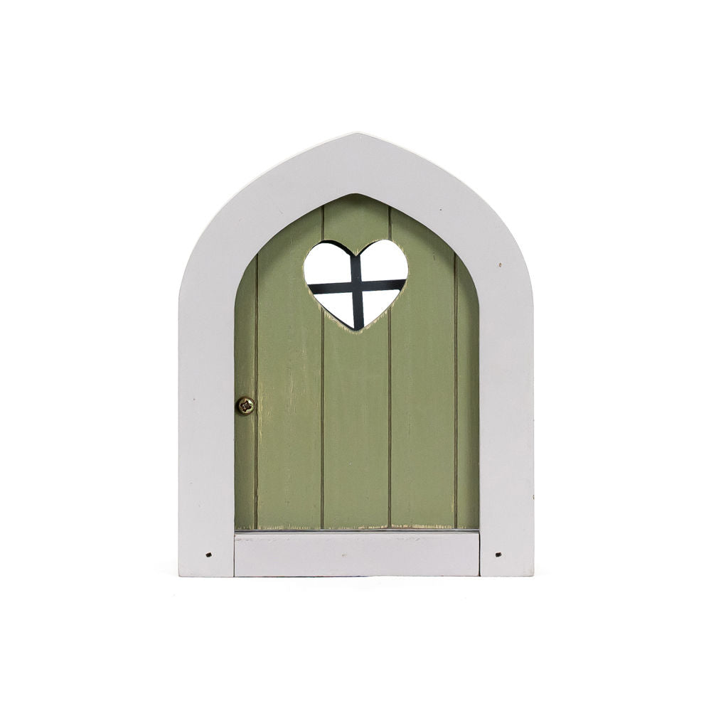 Fairy Door | Pixie Dust Collection | 5x6x2.5 wood door with shelf | 11852