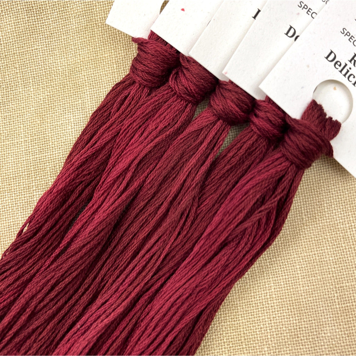 Red Delicious - Colour and Cotton 6 Strand Floss - CAC-435