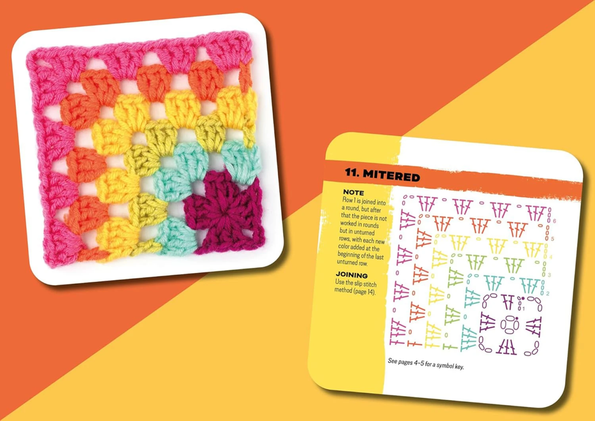 Granny Square Card Deck