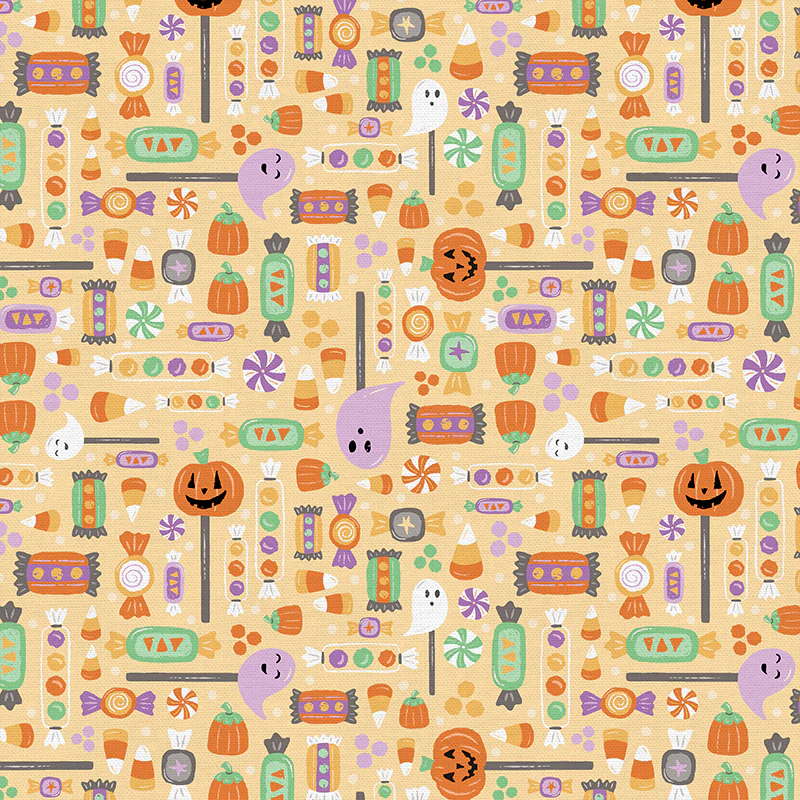Halloween Village | 120-3175 | Halloween Candy - Yellow