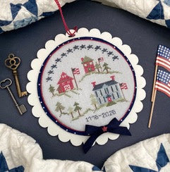 Of Thee I Sing Cross Stitch by JBW Designs - Paper Pattern