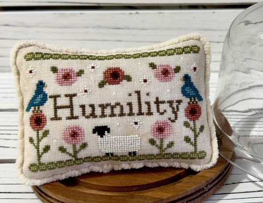 Virtues: HUMILITY Cross Stitch by New York Dreamer - Paper Pattern