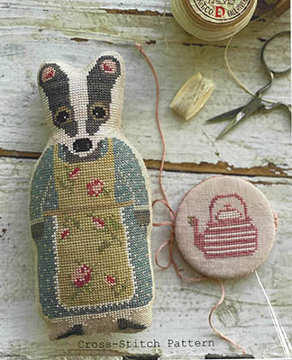 Animal Crackers British Series: Clovis Cross Stitch by Stacy Nash Designs - Paper Pattern