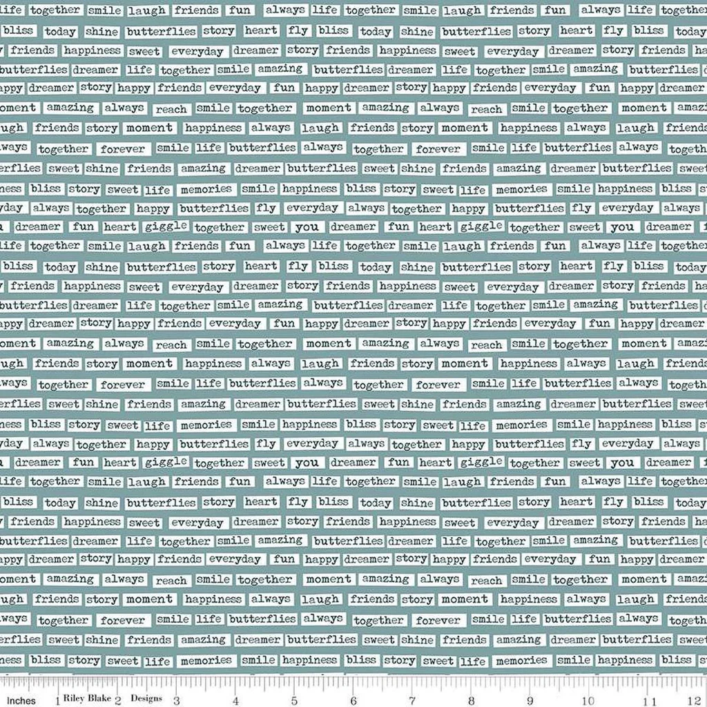 Vintage Charm | C15276 | Words - Stone