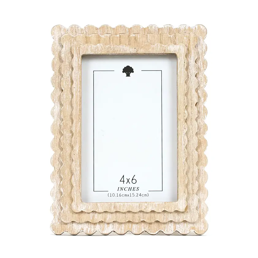 Scallop Frame - 4x6 Frame