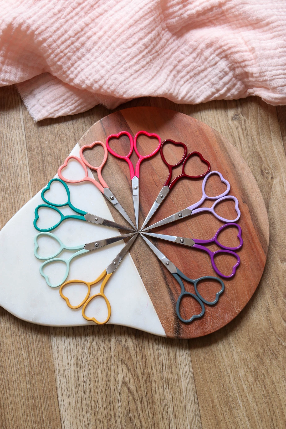 Heart Embroidery Scissors from Lise Tailor