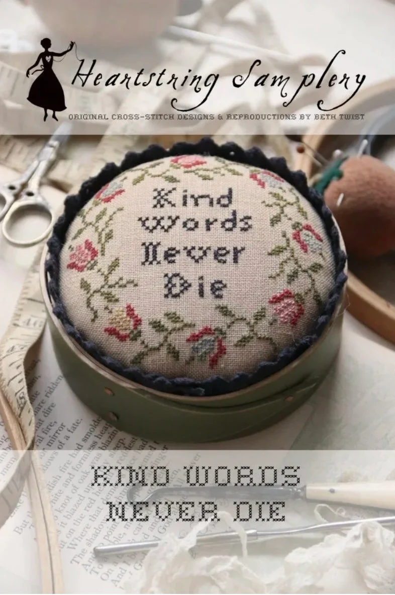 Kind Words Never Die by Heartstring Samplery - Paper Pattern