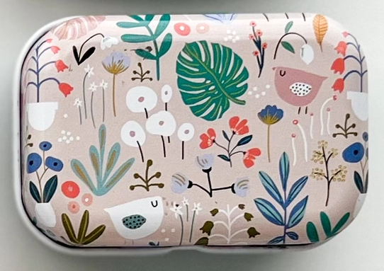 Floral Magnetic Needle Tin