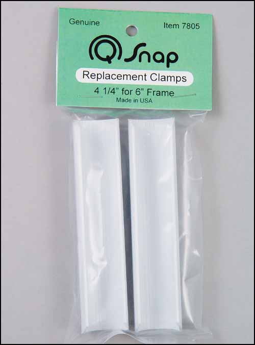 Q-Snaps. 4 1/4&quot; Clamps pair for 6&quot; Frame