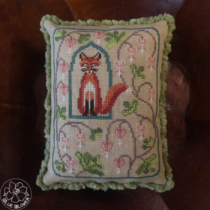 PRE-ORDER - Tudor Fox Cross Stitch by The Blue Flower - Paper Pattern