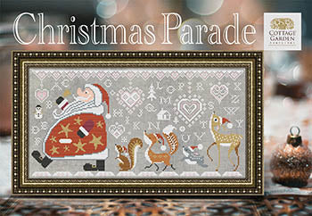 Christmas Parade Cross Stitch by Cottage Garden Samplings - Paper Pattern