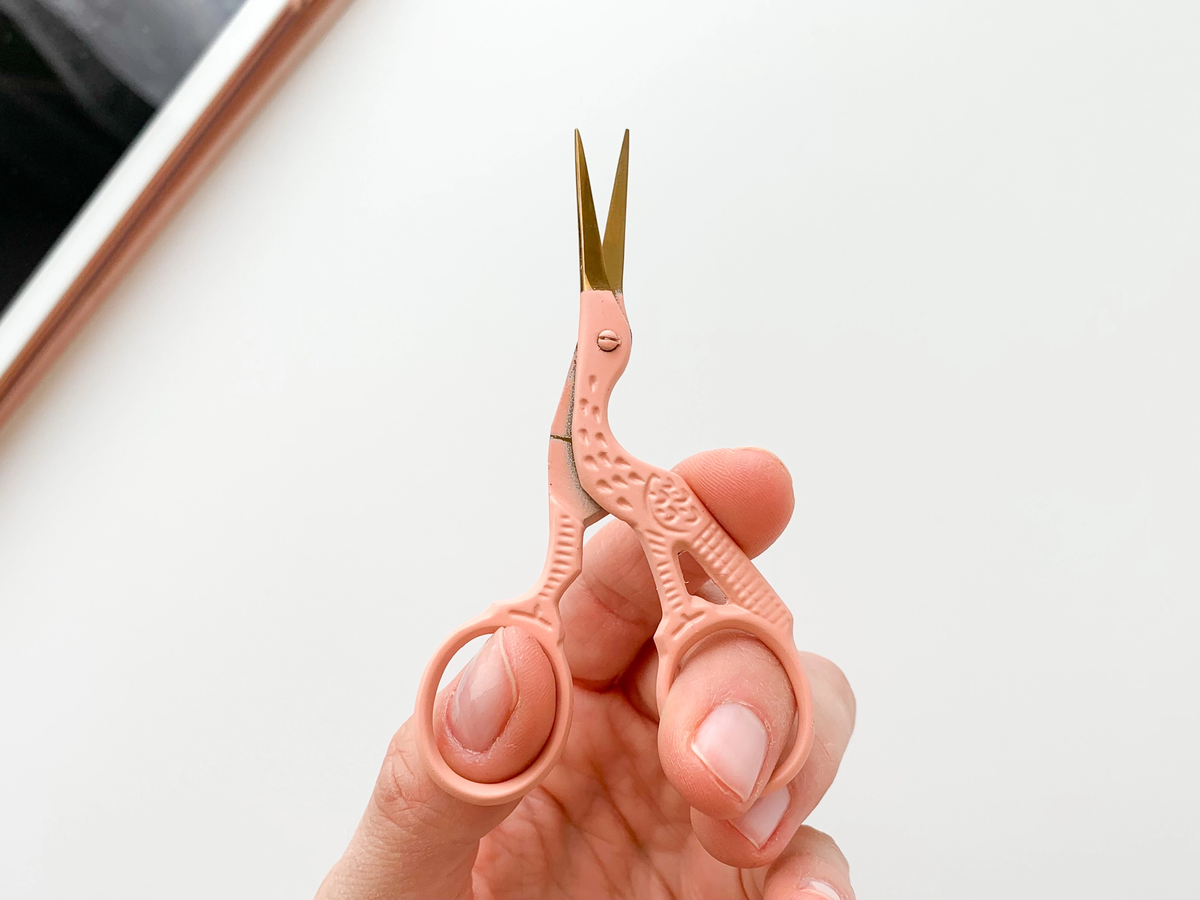 Small Sewing Stork Scissors