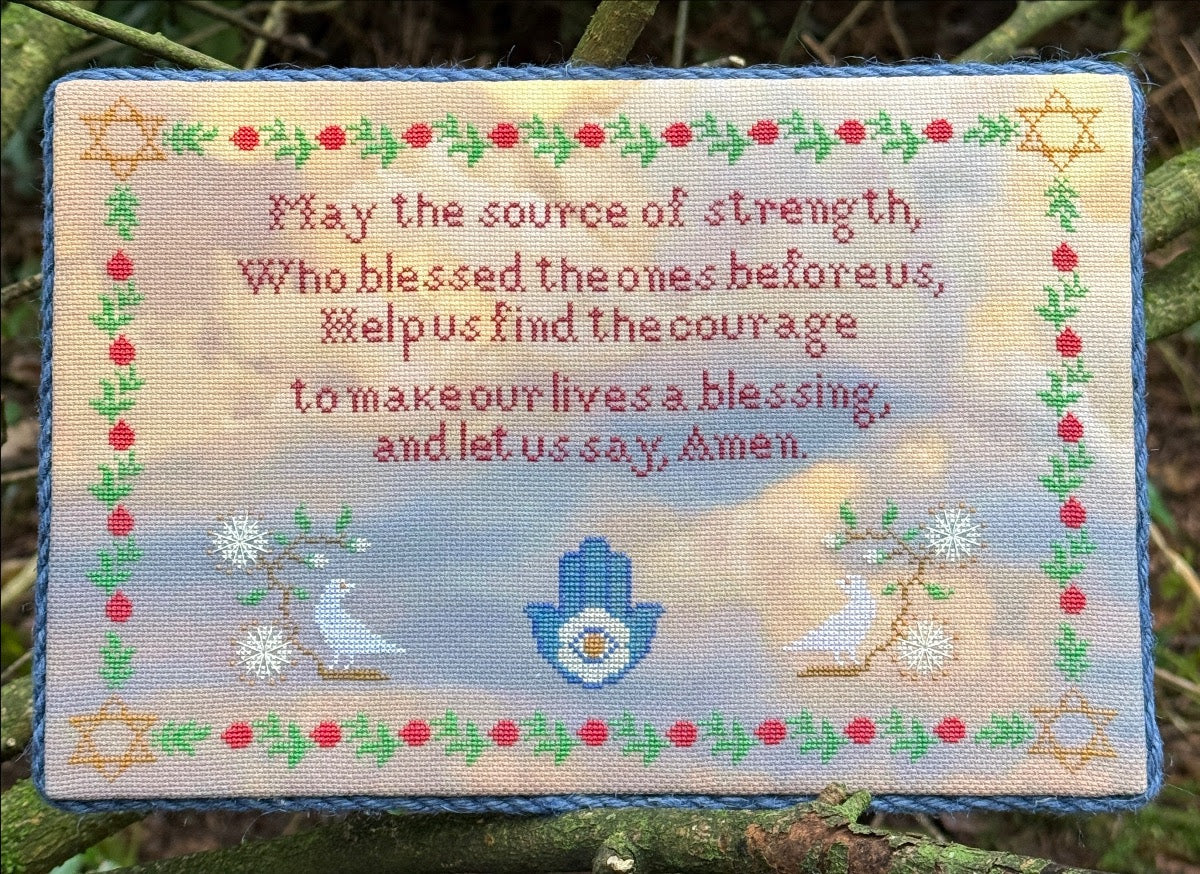 Pre-Order - A Healing Prayer Cross Stitch by SamBrie Stitches - Paper Pattern