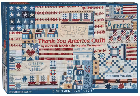 Thank You America Quilt Puzzle