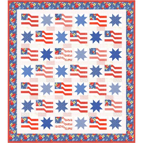 For Rosie Quilt Box Kit by Fig Tree & Co. for Moda Fabric