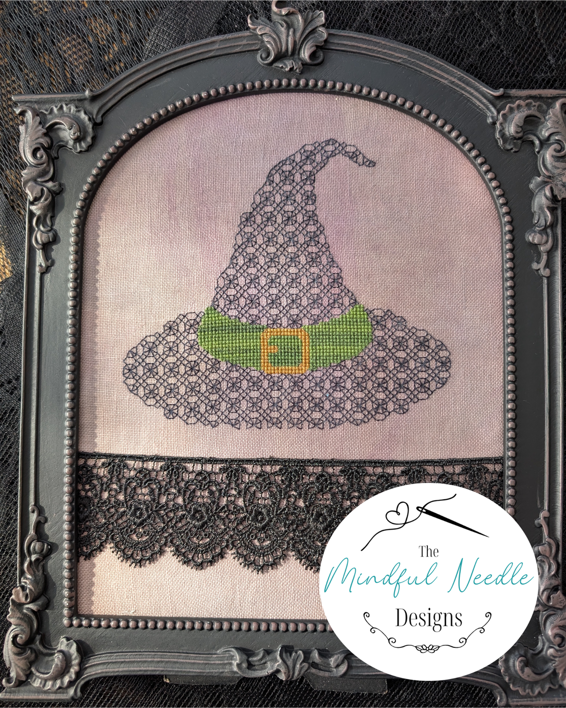 PRE-ORDER - Morgana's Hat Cross Stitch by The Mindful Needle Designs - Paper Pattern