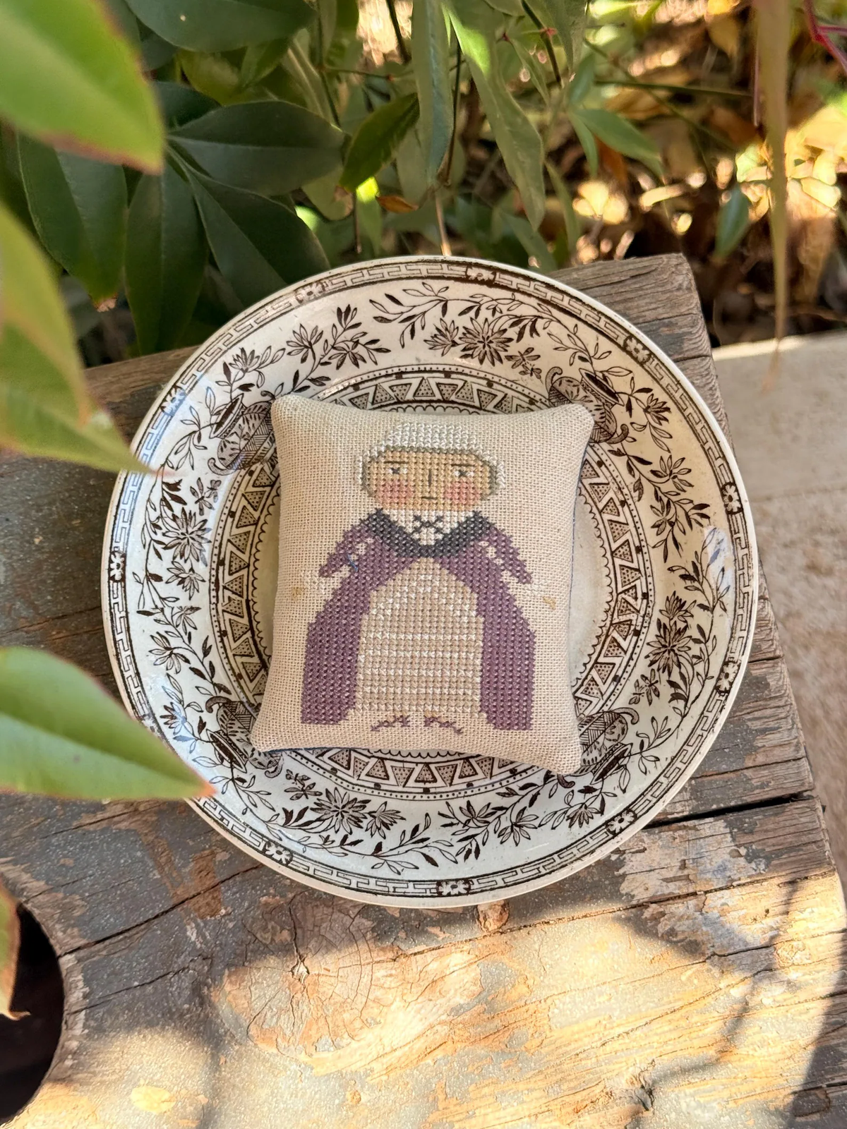 Martha Cross Stitch by Notforgotten Farm - Paper Pattern