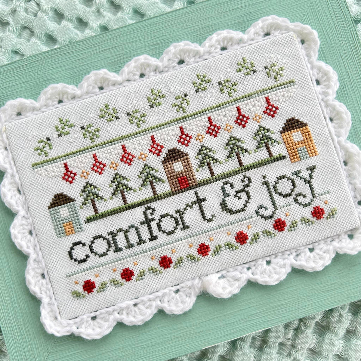 Comfort & Joy Cross Stitch by Sweet Wing Studio - Paper Pattern