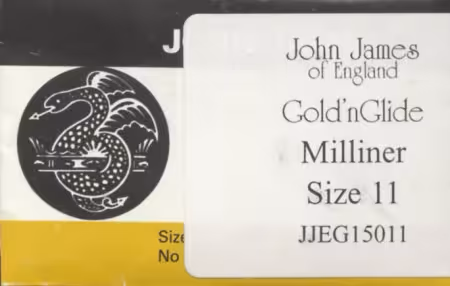 John James Gold 'N Glide Milliners - Size 11