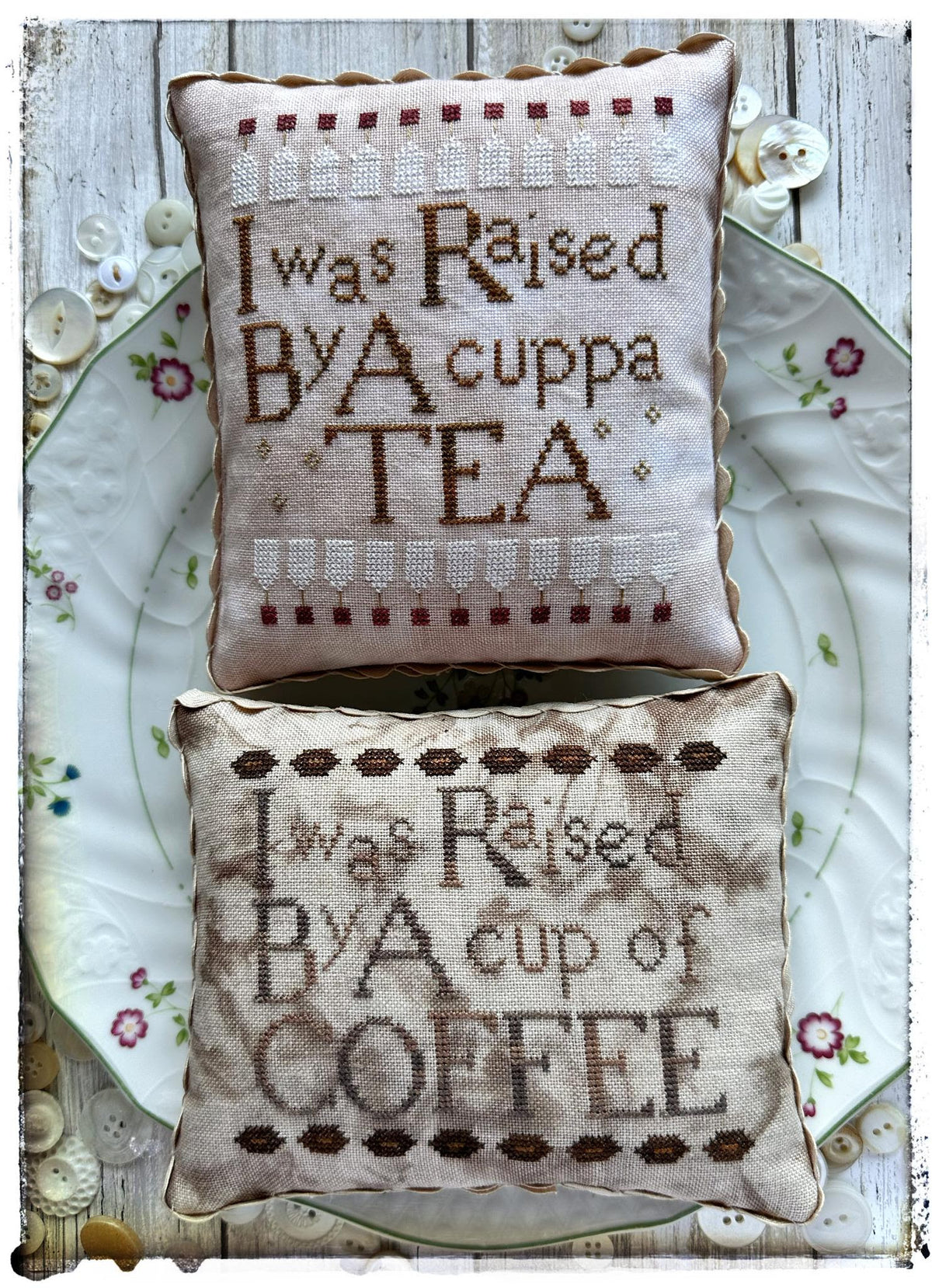 Pre-Order - I Was Raised Cross Stitch by Lucy Beam - Paper Pattern