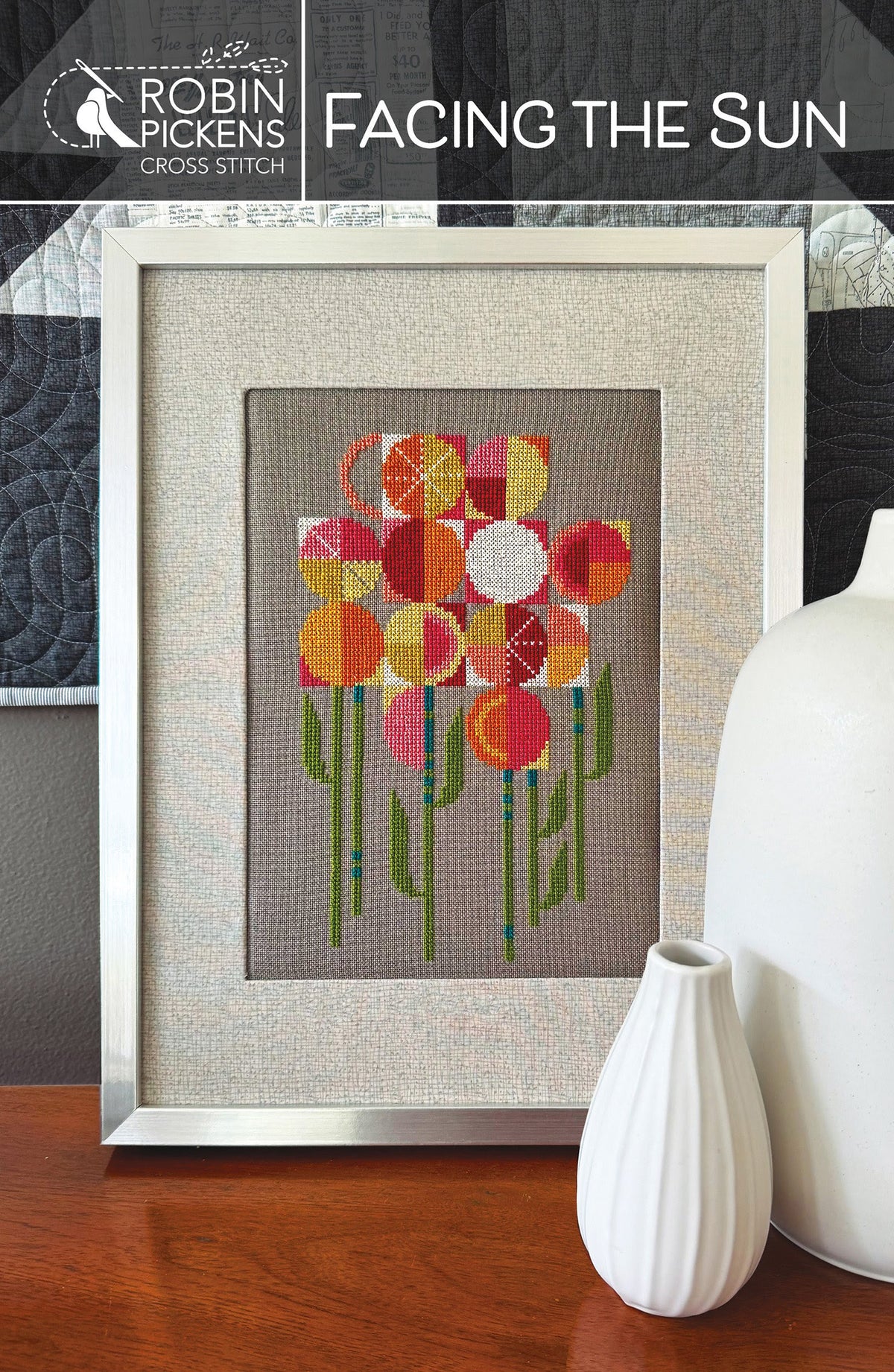 Facing the Sun Cross Stitch by Robin Pickens - Paper Pattern