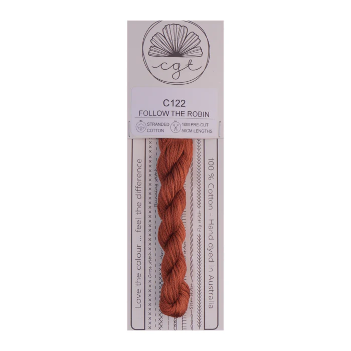 Follow the Robin Stranded - Cottage Garden Threads Cotton Floss #C122